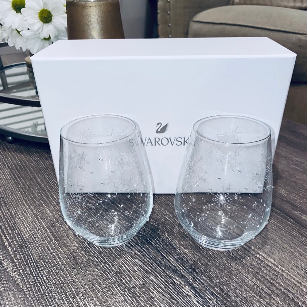 Swarovski Water Glasses (Set of 2)